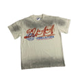 Duaa Risk Vintage Washed Rhinestone Graphic Short Sleeve Tee