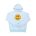 Drew House Smiley Face Pullover Hoodie, Light Blue
