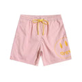 Drew House Smiley Face Swim Shorts, Light Pink