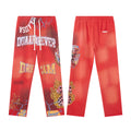DUAA Red Dice Dream Team Graphic Straight Leg Sweat Pants
